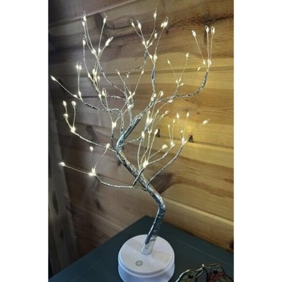 New Room Decor, 20" 108 LED Tabletop Bonsai Tree Light, DIY Artificial Tree Lamp - Picture 1 of 2